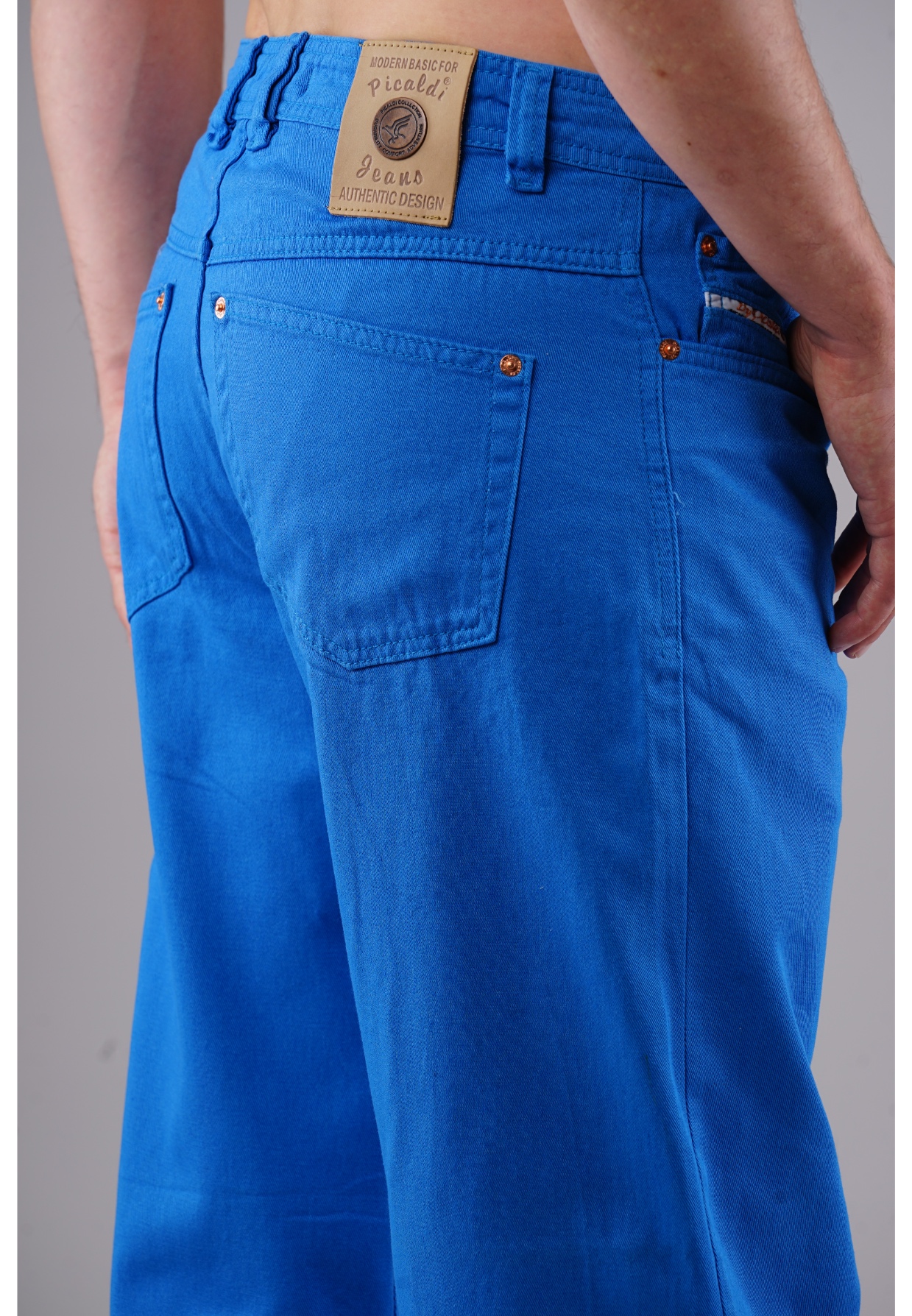 Picaldi Herren Jeans Zicco 472 Gabardine Royal Blue W40-L32