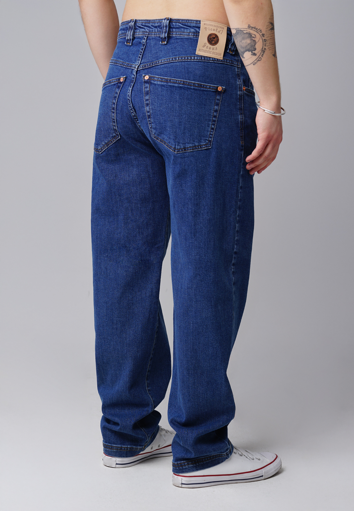 Picaldi Zicco 471 Atlas Herrenjeans - Stretch-Tapered Fit Deep Blue