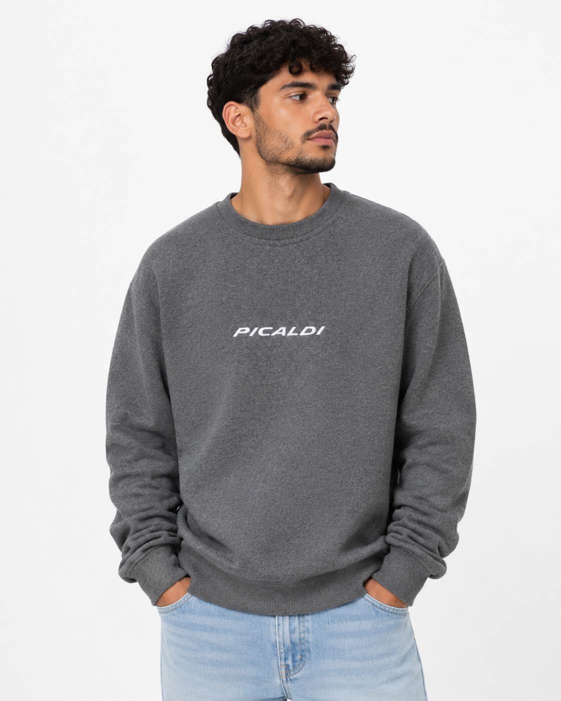 Picaldi Herren Sweatshirt Galaxy anthracite