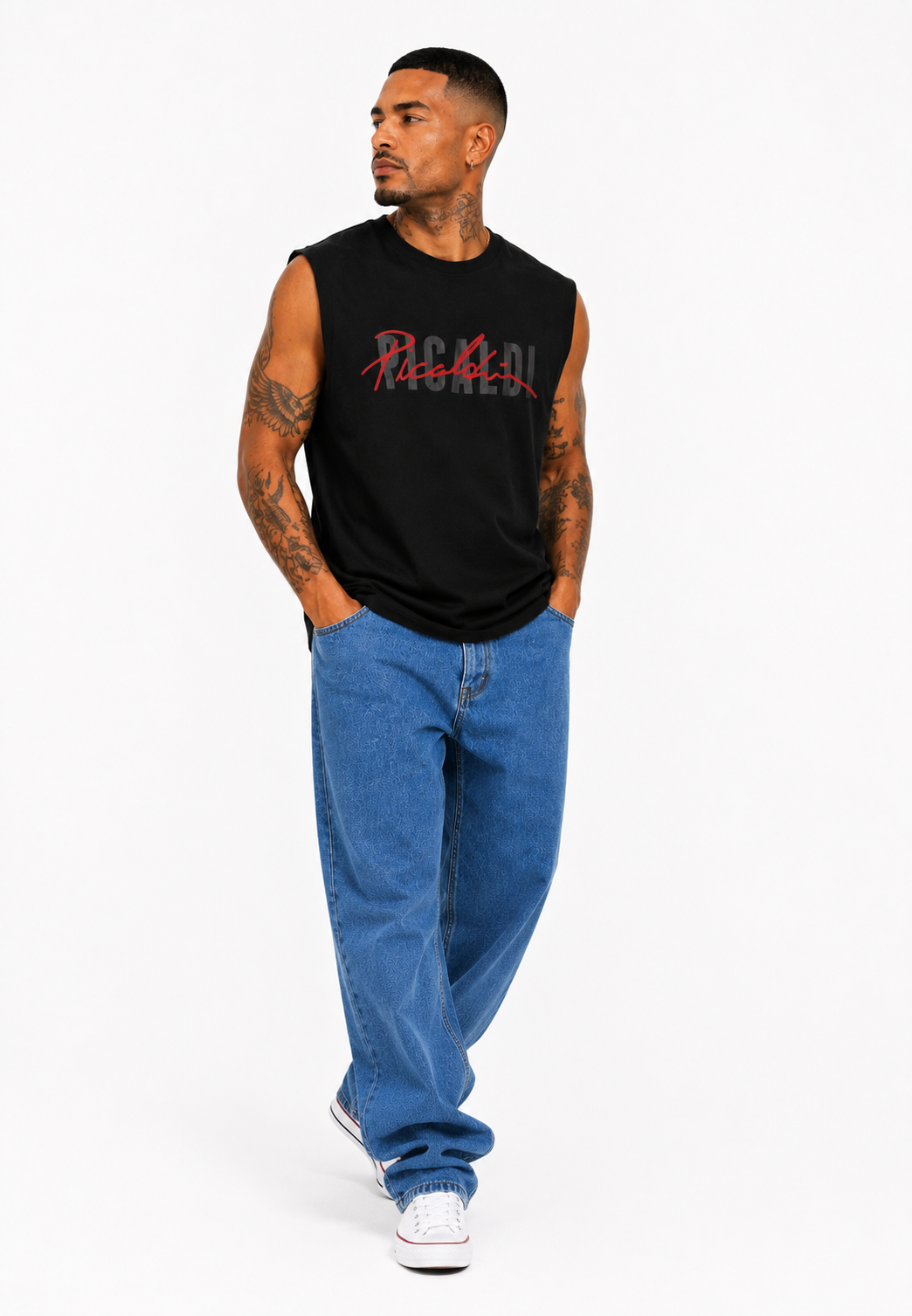 Picaldi Herren Tank Top Shirt Collection black