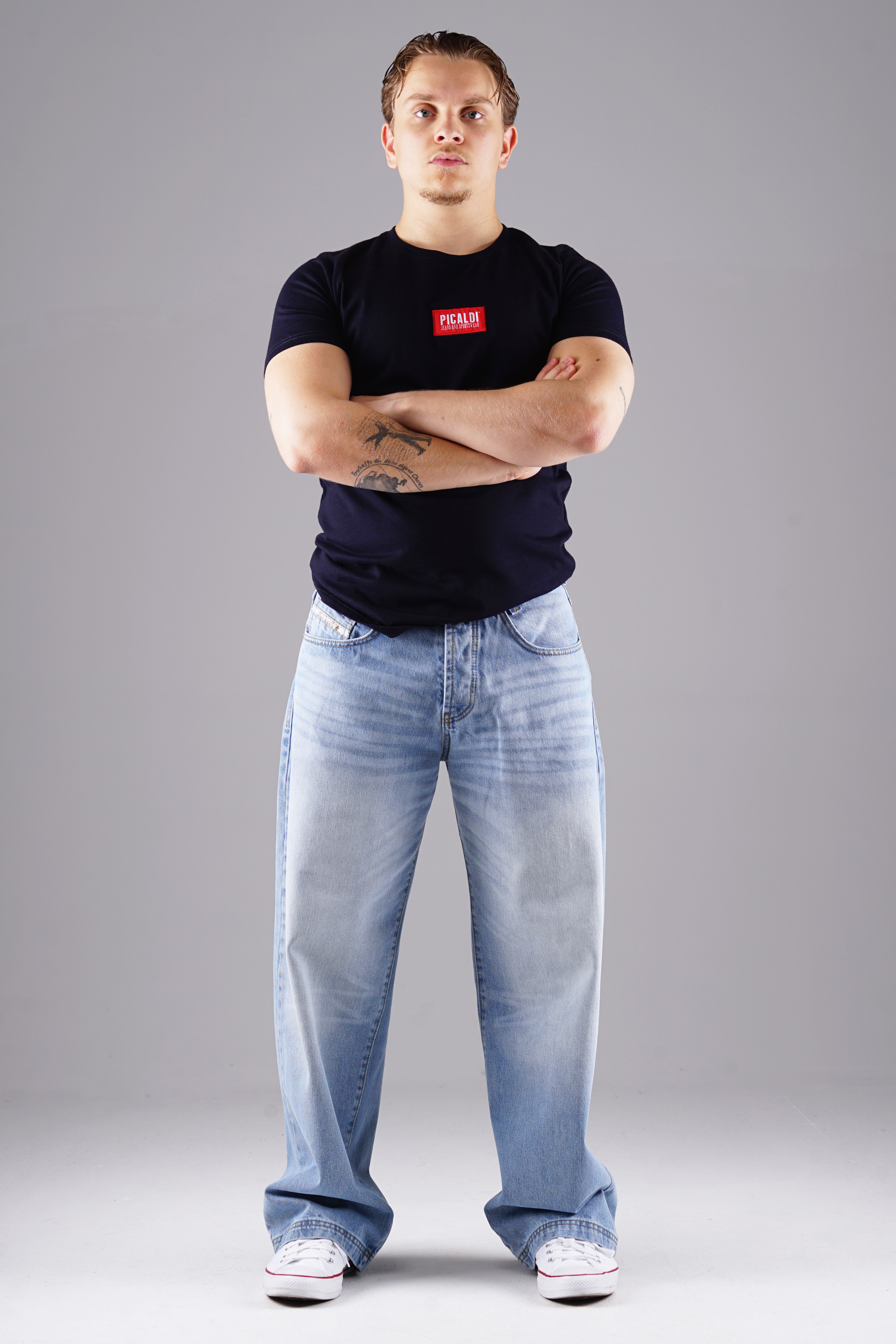 Picaldi Herren Jeans Baggy Zicco 475 Wave W38-L34