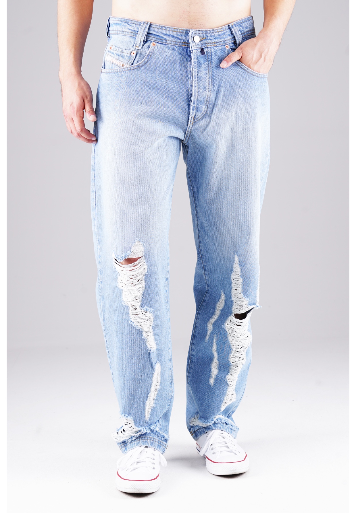 Picaldi Herren Jeans Zicco 471 Raze destroyed washed blue W36-L34
