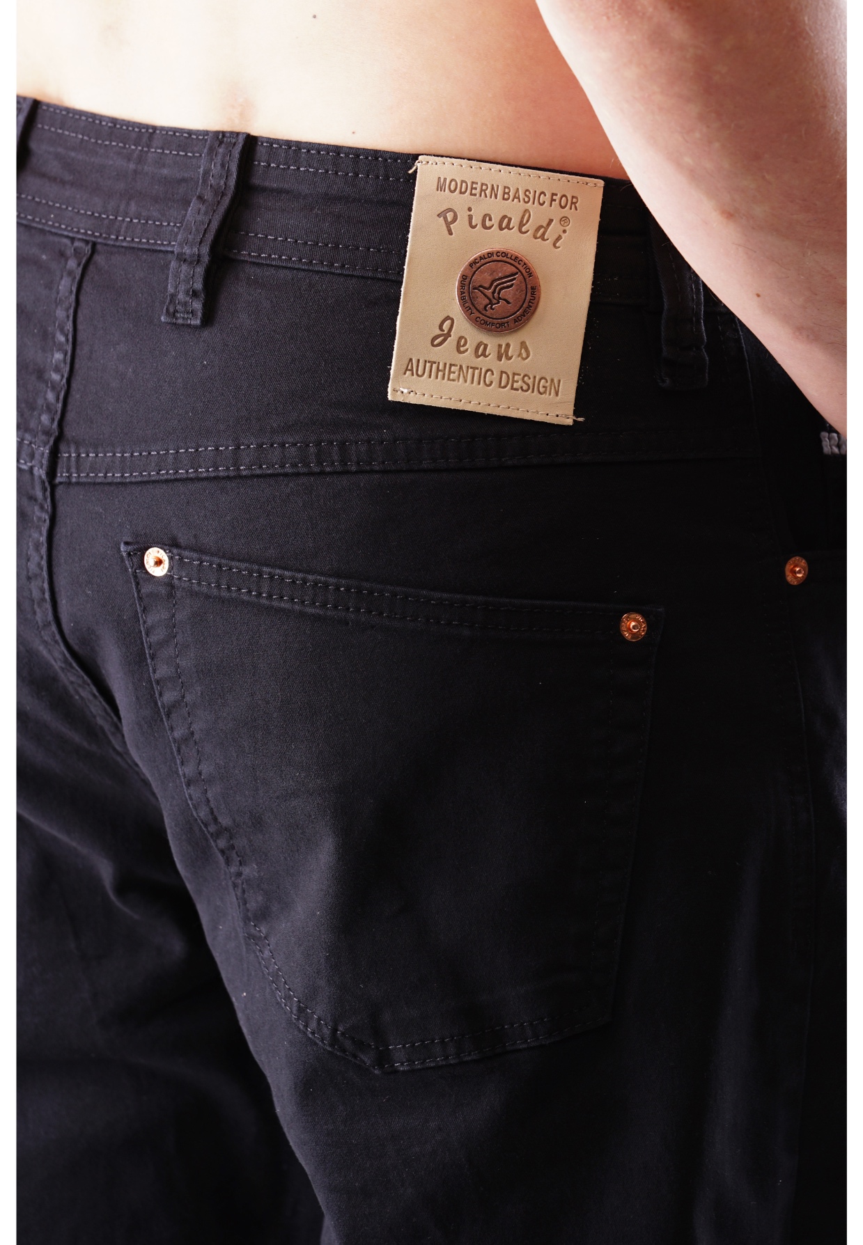 Picaldi Herren Jeans Zicco 472 Gabardine Glow Black W40-L32