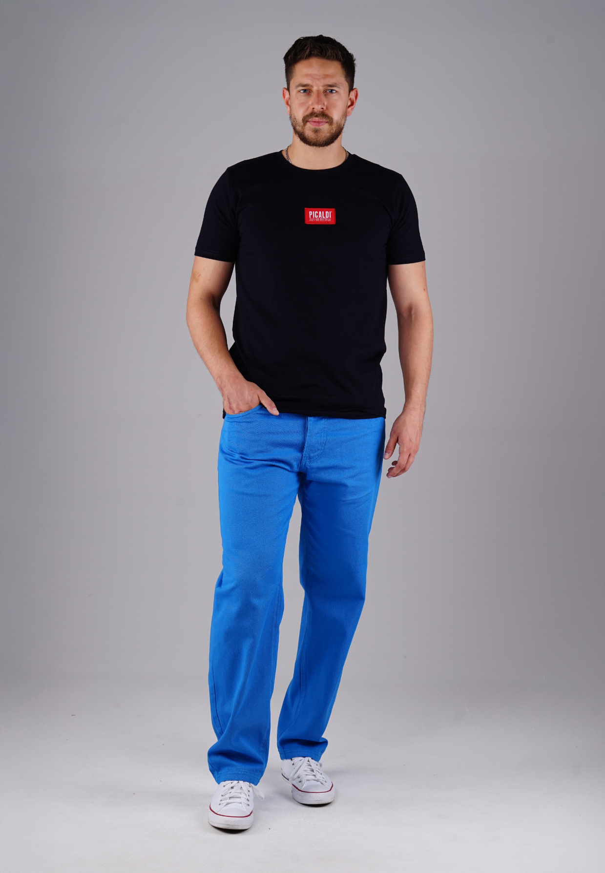 Picaldi Herren Jeans Zicco 472 Gabardine Royal Blue Picaldi Herren Jeans Zicco 472 Gabardine Royal Blue W40-L32