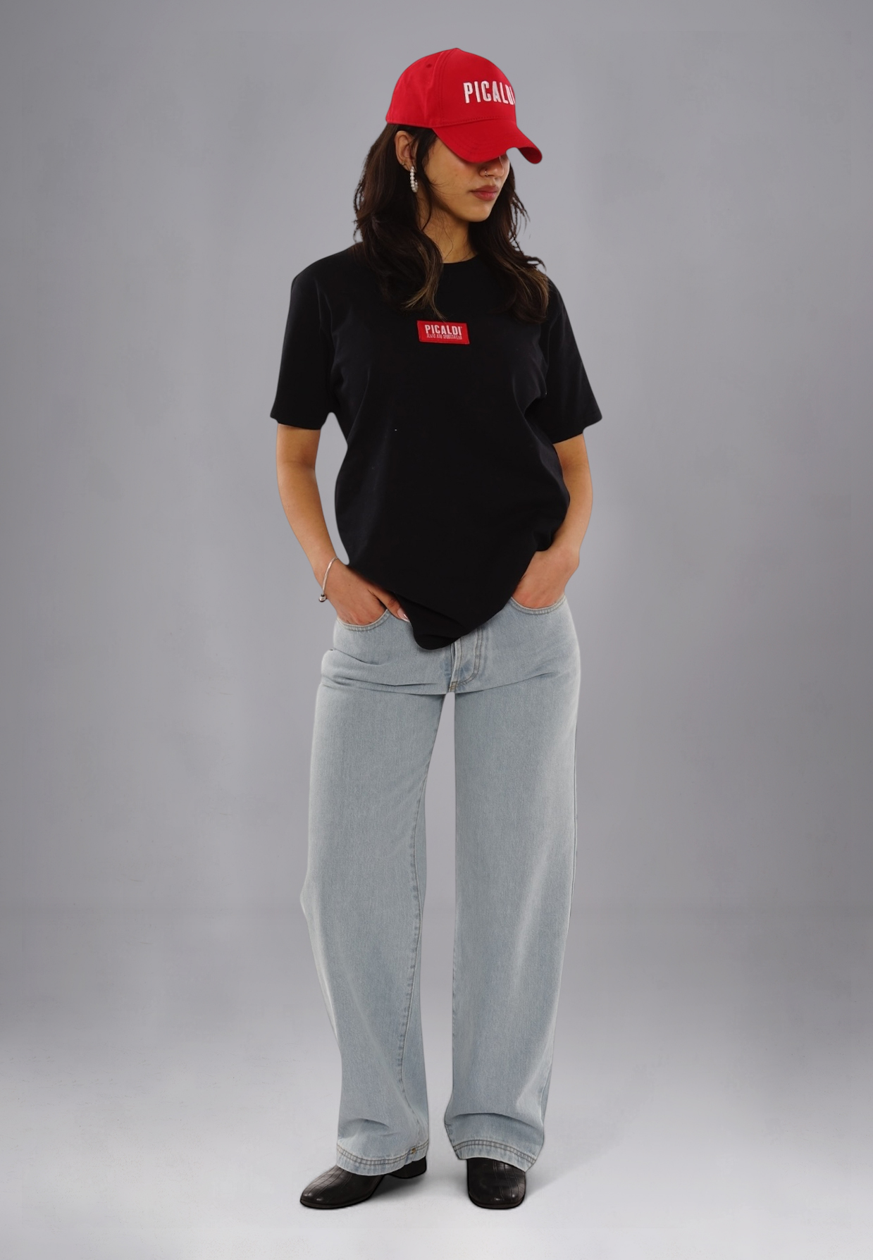 Picaldi Damen Jeans Baggy Zicco 474 Salvador light blue W38-L34