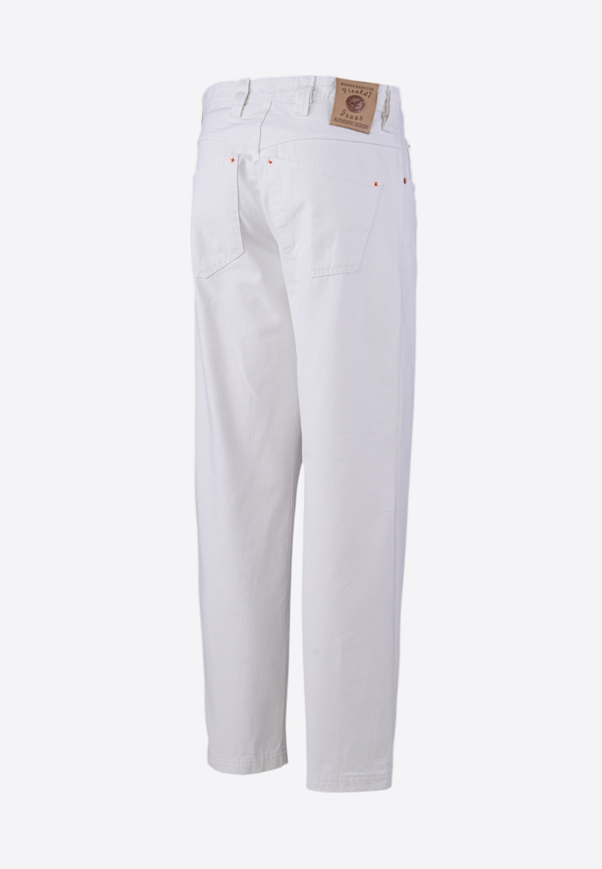 Picaldi Zicco 472 Gabardine Mount - Relaxed Karottenschnitt in Bone White W42-L32