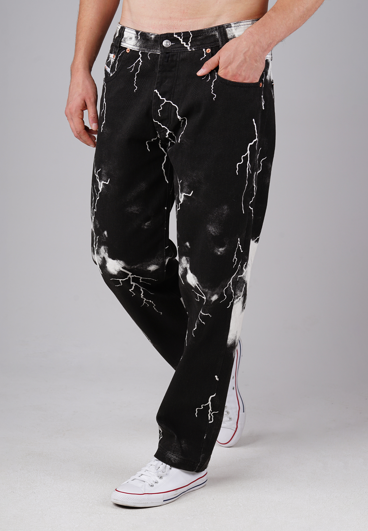 Picaldi Herren Jeans Zicco 472 Flash Black Night electric noir W27-L30