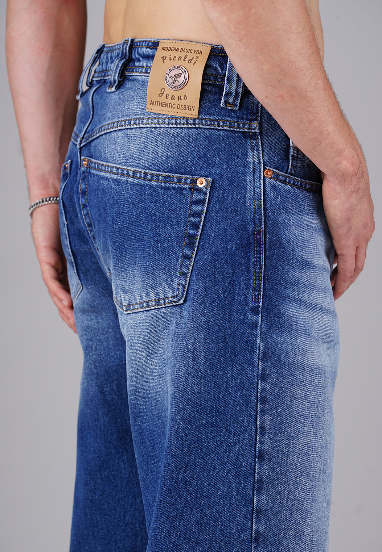 Picaldi Herren Jeans Zicco 473 Dakota washed dark blue W46-L32