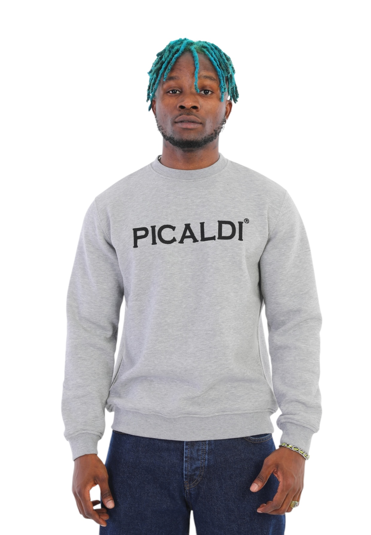 Picaldi Herren Sweatshirt Charlie Grey XXL