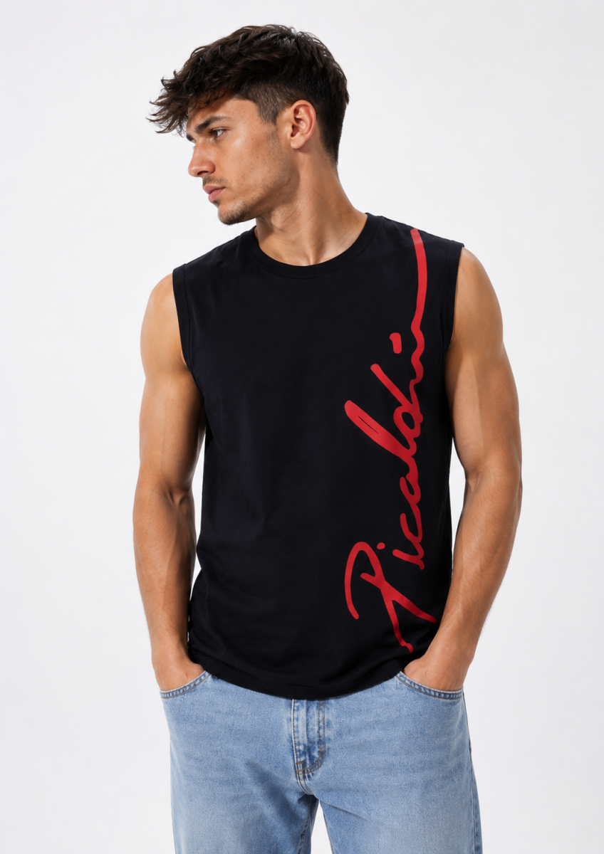 Picaldi Herren Tank Top Shirt Male navy