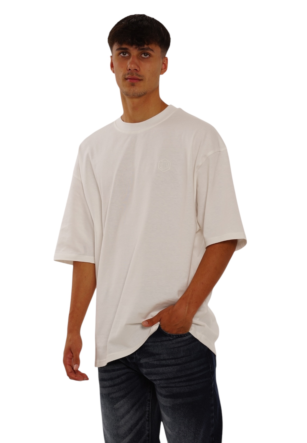 Picaldi Herren T-Shirt Oversize Evident Off White XXL