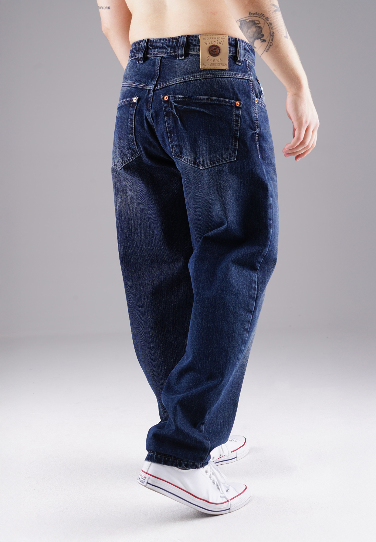 Picaldi Zicco 471 Miracle Herren Jeans – Loose Tapered Fit Midnight Indigo W42-L32