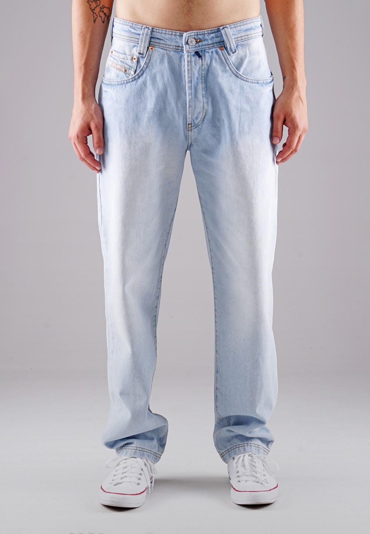 Picaldi Zicco 472 Virginia Herrenjeans - Relaxed-Karottenschnitt in Cerulean Stone W46-L32