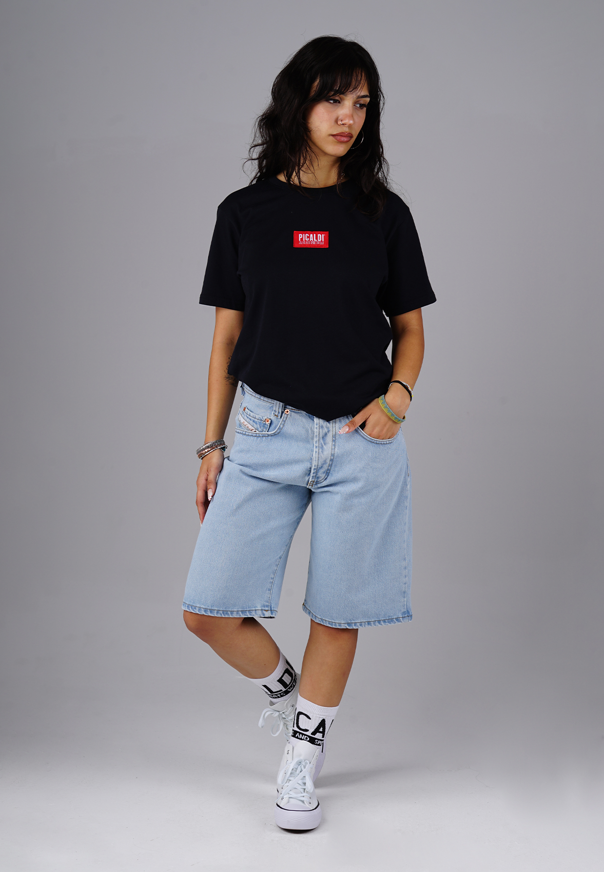 Picaldi Zicco 471 Moon Damen Jeansshorts – Relaxed Fit – Ice Blue Vintage Picaldi Zicco 471 Moon Damen Jeansshorts – Relaxed Fit – Ice Blue Vintage W40