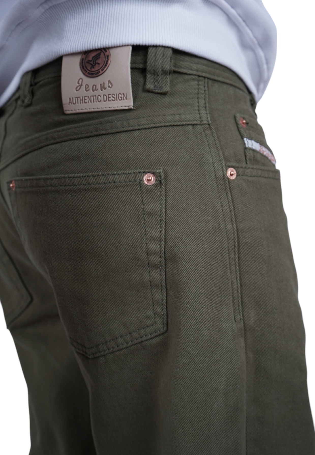 Picaldi Herren Jeans Zicco 472 Military Green dark khaki W28-L30