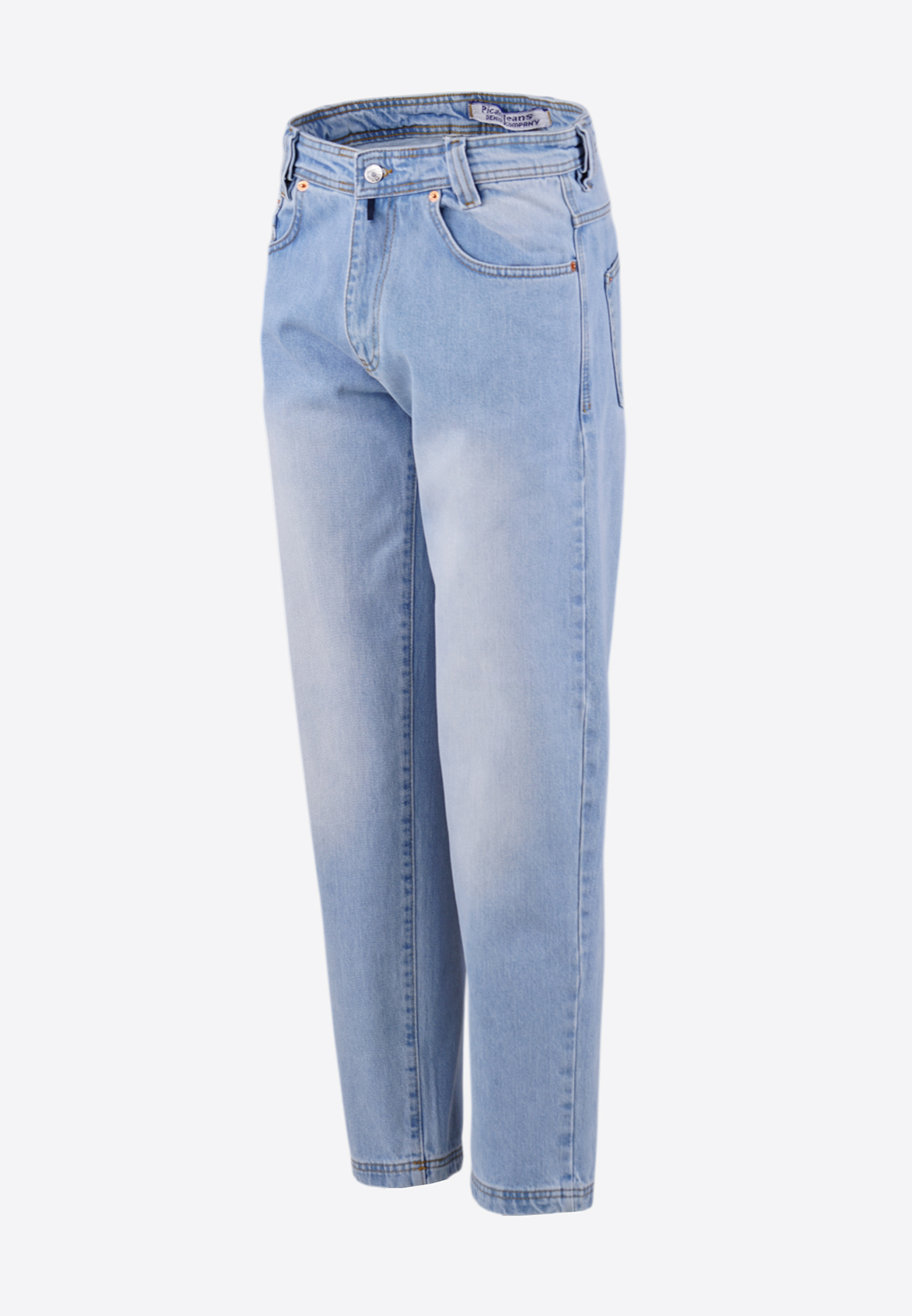 Picaldi Zicco 472 Himalaya Herrenjeans - Relaxed-Karottenschnitt in Slate Grey Blue W28-L30