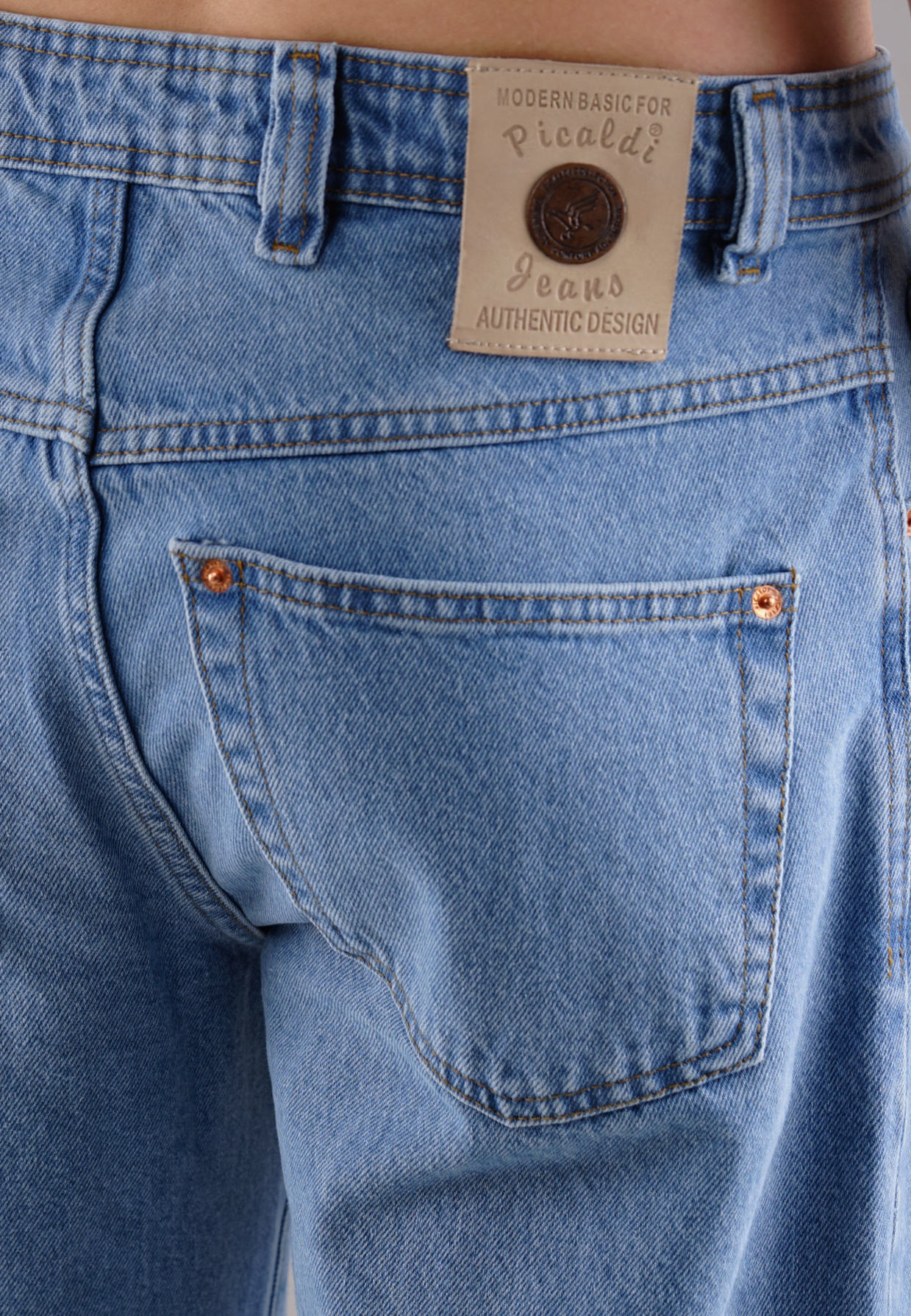 Picaldi Zicco 472 Mars Herrenjeans - Relaxed-Karottenschnitt in Indigo Blue