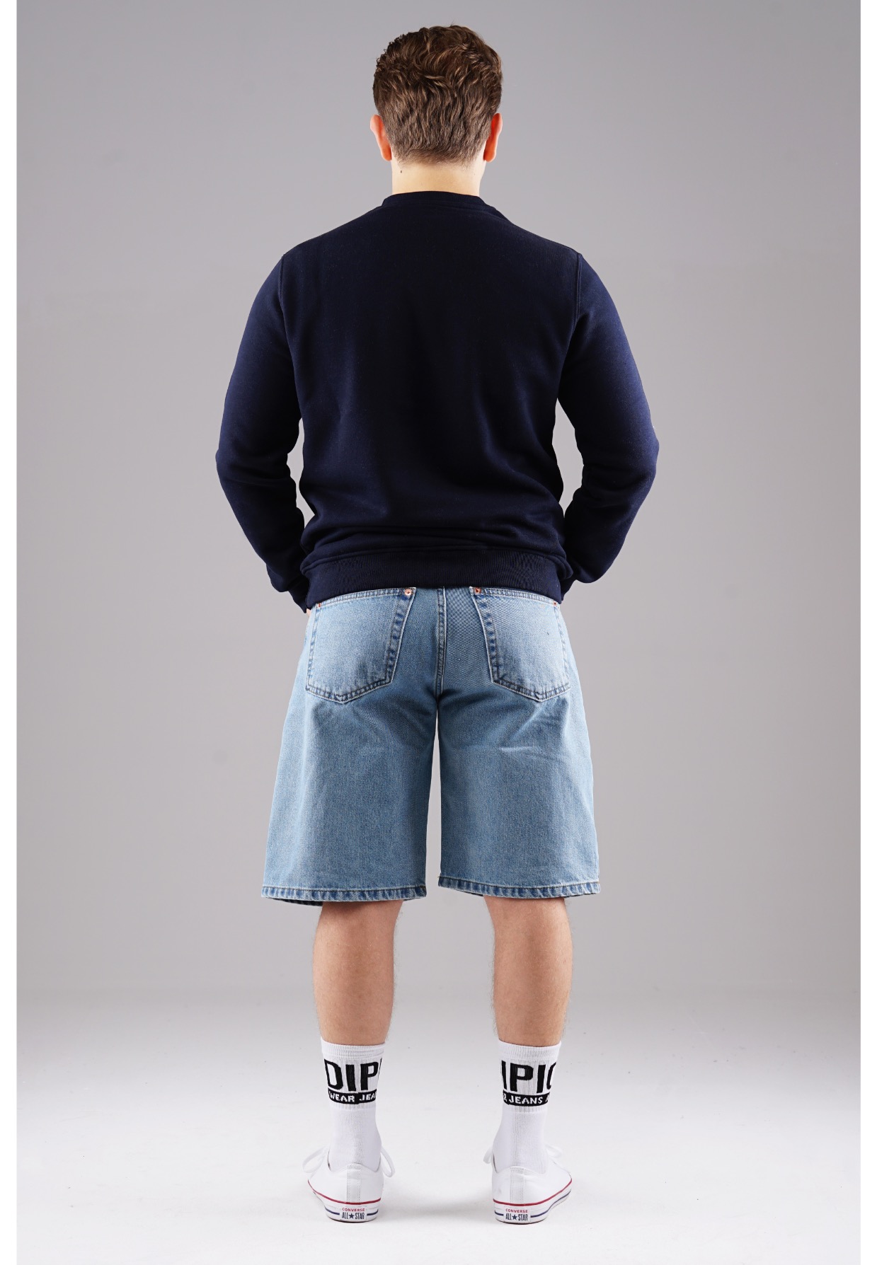 Picaldi Herren Sweatshirt Charlie Marine Blue XXL