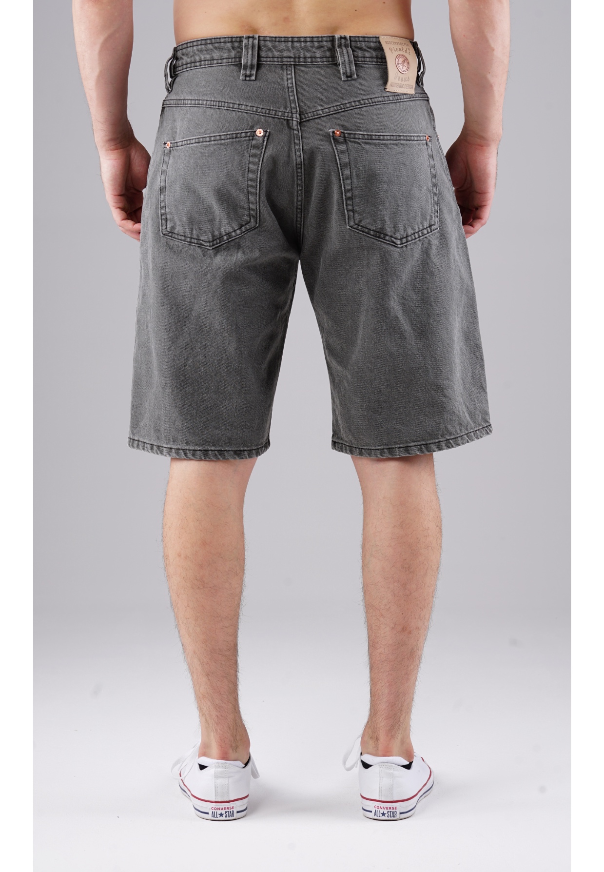 Picaldi Zicco 471 Drift Herren Jeansshorts - Relaxed Fit in Dusty Graphite W40