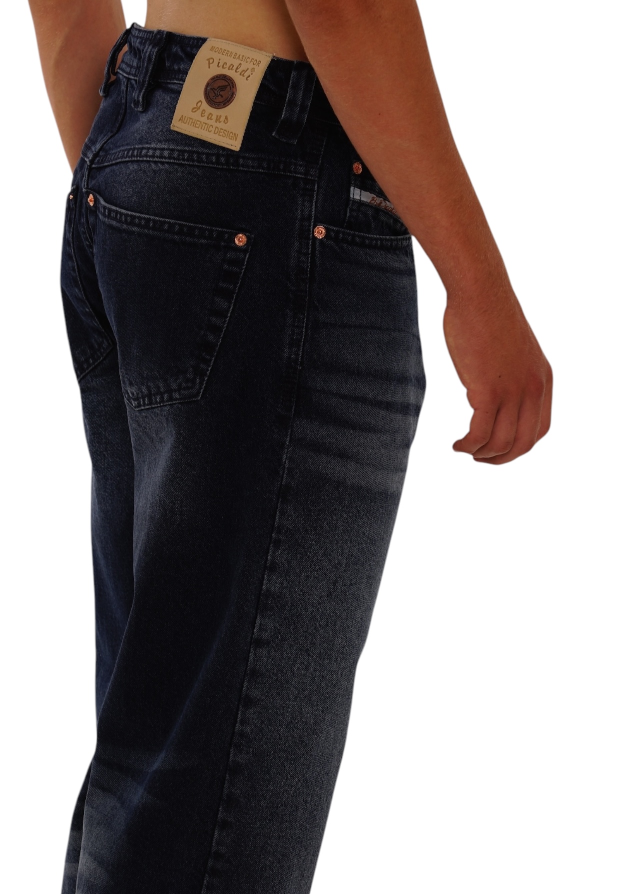Picaldi Herren Jeans Baggy Zicco 474 Tansanit W40-L32