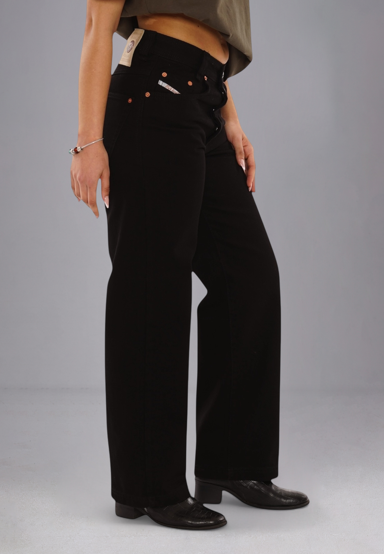 Picaldi Damen Jeans Baggy Zicco 474 Black black W40-L34