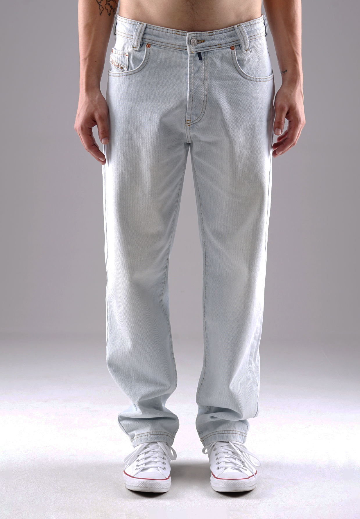 Picaldi Zicco 472 Alaska Herrenjeans - Relaxed-Karottenschnitt in Livid Blue W46-L32