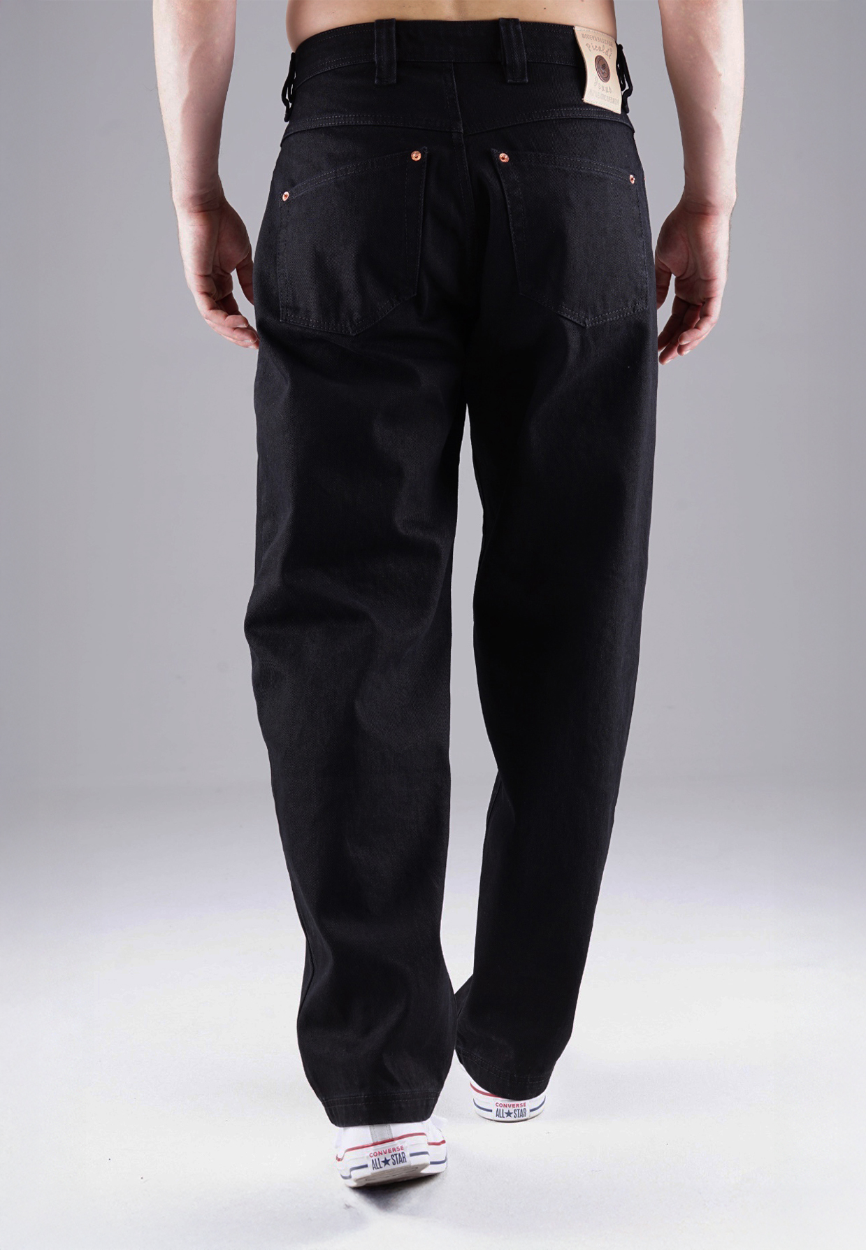 Picaldi Zicco 471 Eternal Herren Jeans – Loose Tapered Fit Black Denim W40-L32