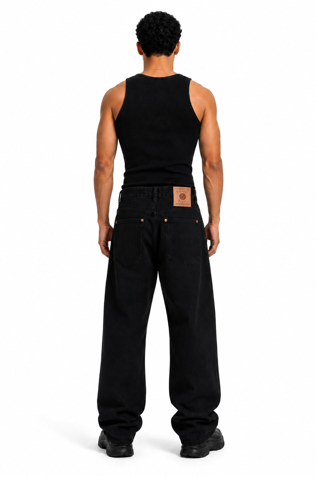 Picaldi Zicco 472 Gabardine Black - Relaxed Karottenschnitt in Night Black