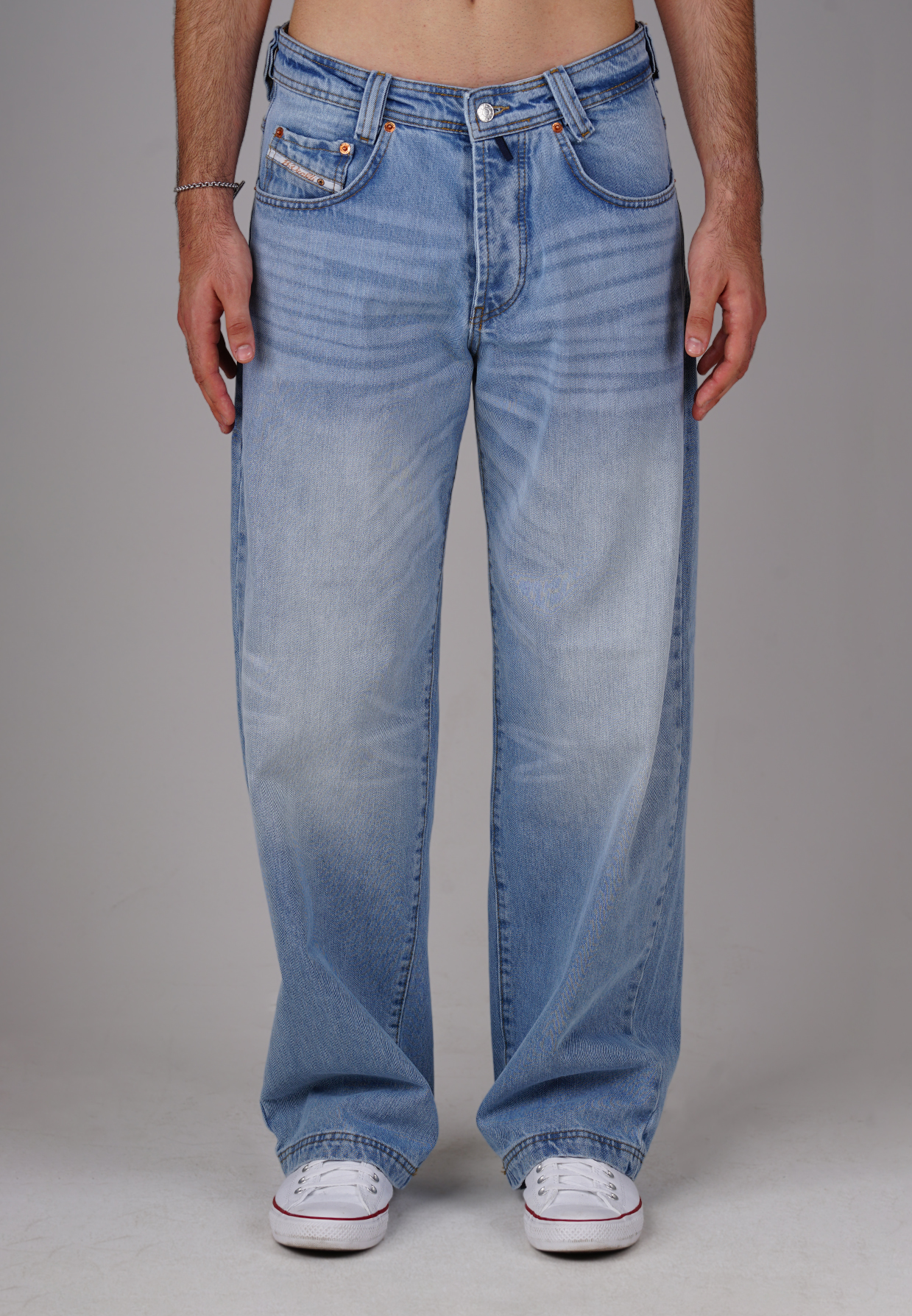 Picaldi Zicco 475 Wave - Baggyschnitt in Washed Ocean Blue