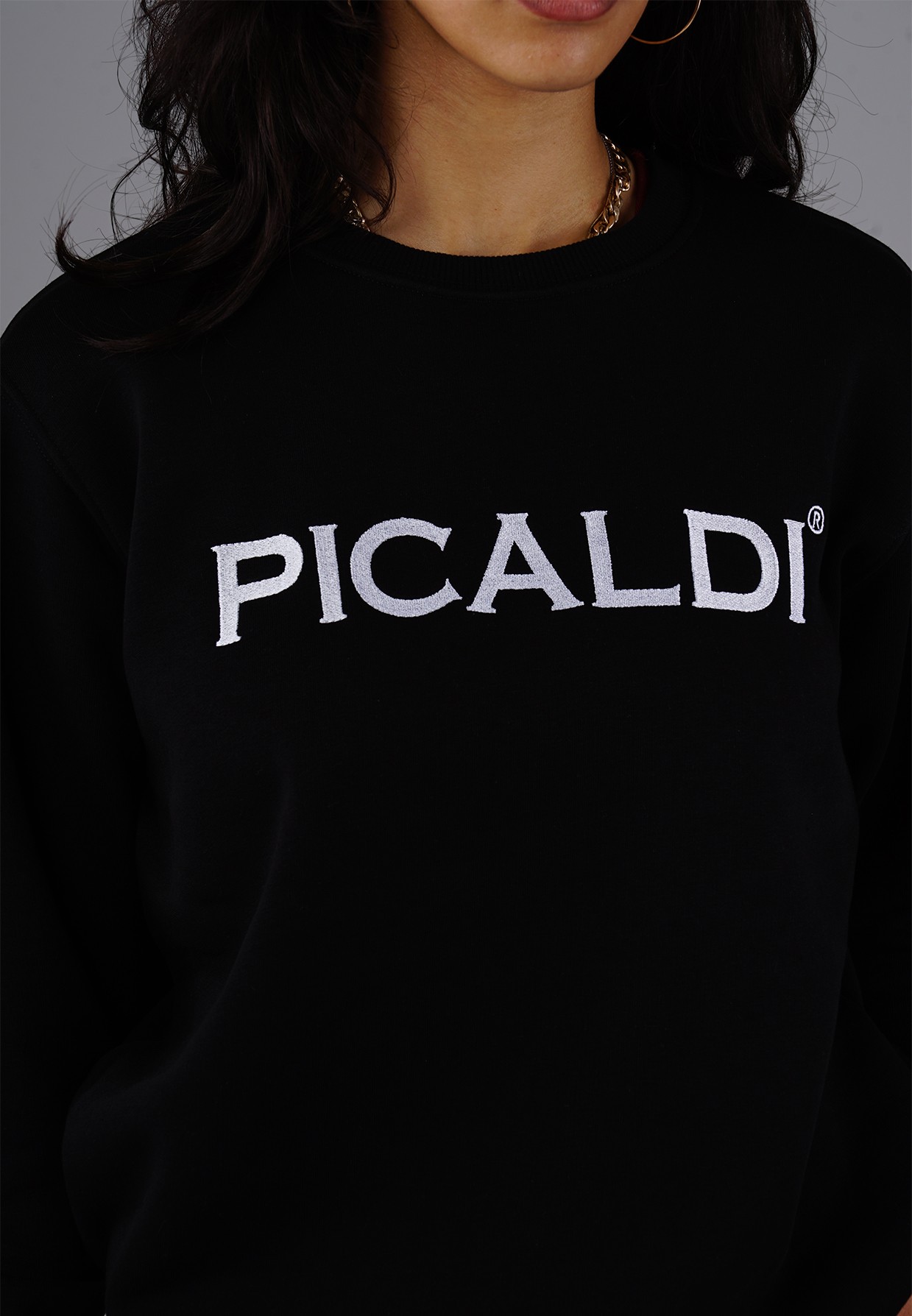 Picaldi Damen Sweatshirt Charlie Black XXL