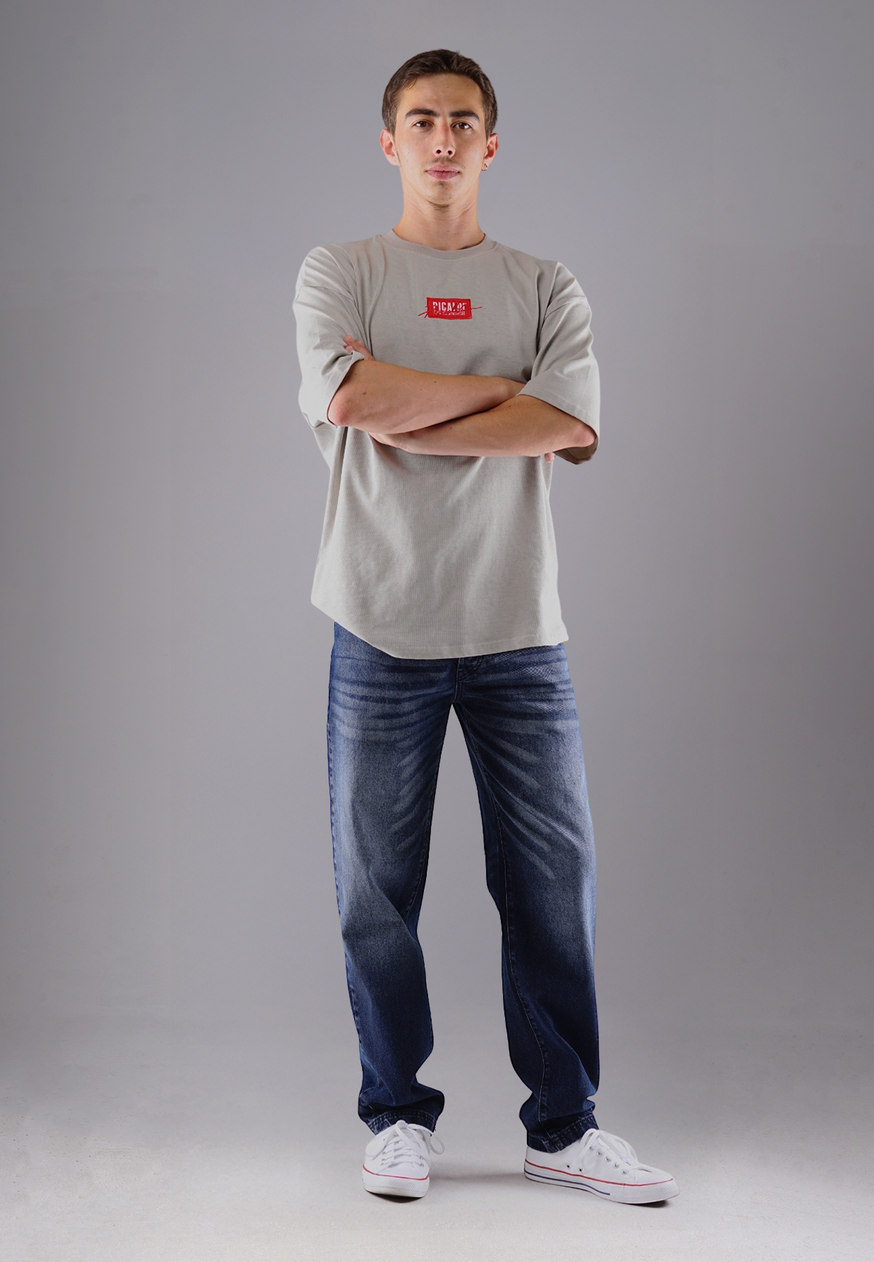 Picaldi Zicco 472 Tansanit Herrenjeans - Relaxed-Karottenschnitt in Marengo Blue