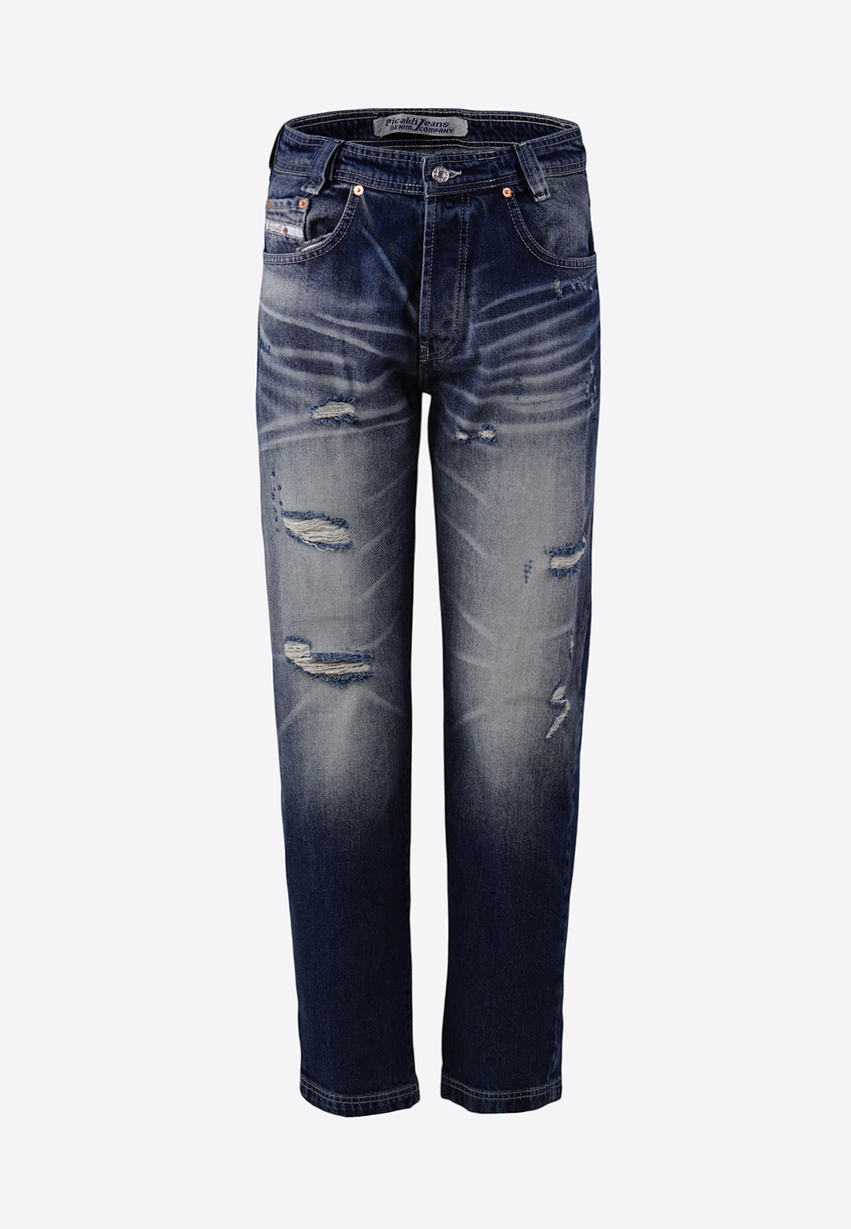 Picaldi Herren Jeans Zicco 472 Passiac dark blue sand washed W40-L34