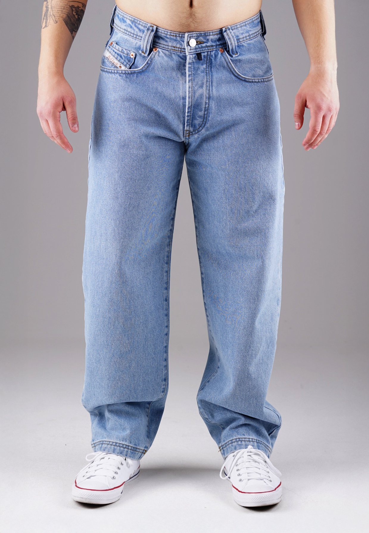 Picaldi Zicco 471 Toronto Herren Jeans – Loose Tapered Fit Light Blue