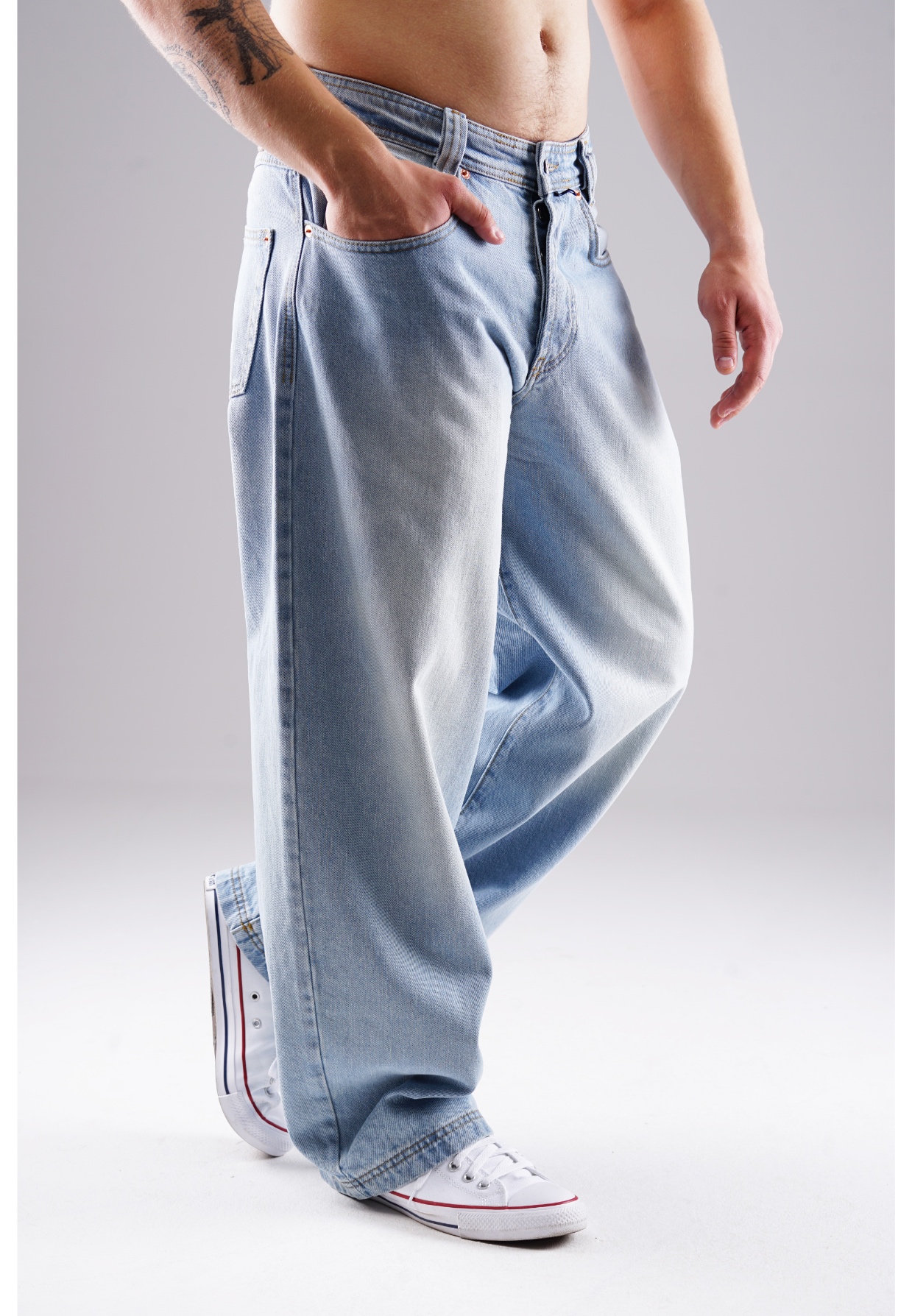 Picaldi Herren Jeans Baggy Zicco 475 Lagoon washed lagoon teal W38-L34
