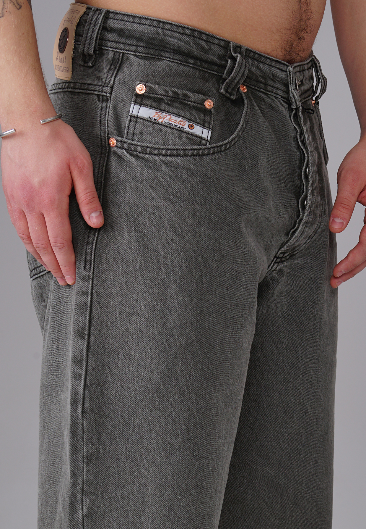 Picaldi Zicco 471 Titan Herrenjeans - Stretch-Tapered Fit Anthracite
