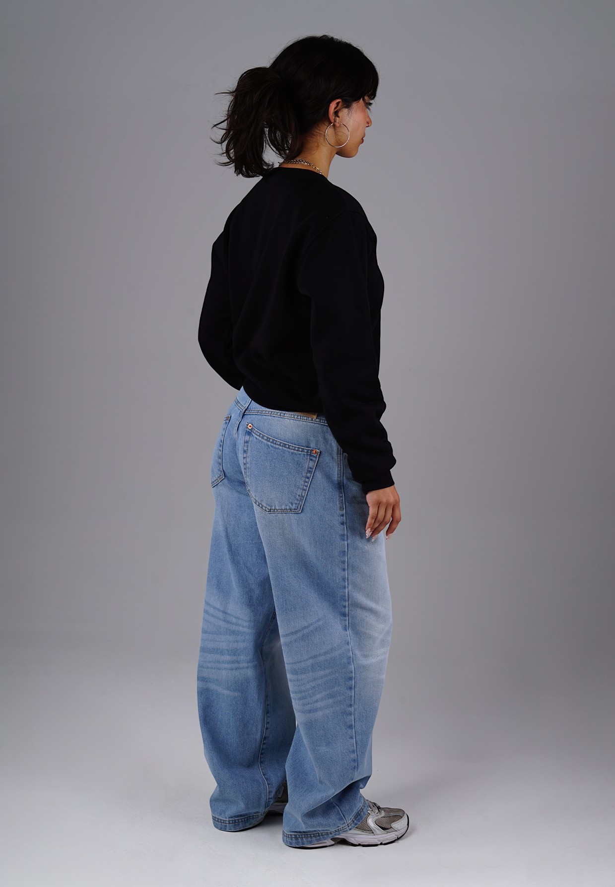 Picaldi Damen Jeans Baggy Zicco 475 Steel washed steel grey W42-L32