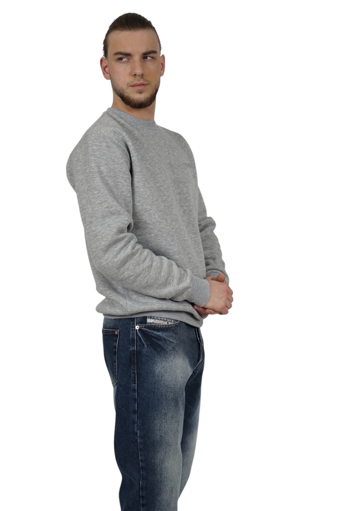 Picaldi Herren Sweatshirt Basic Grau XXL