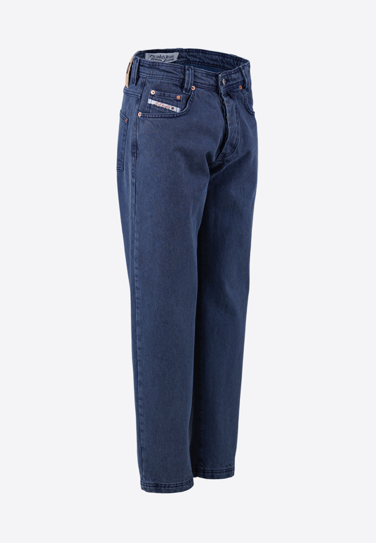 Picaldi Zicco 472 Handy Herrenjeans – Relaxed Karottenschnitt in Indigo Deep Blue W42-L32