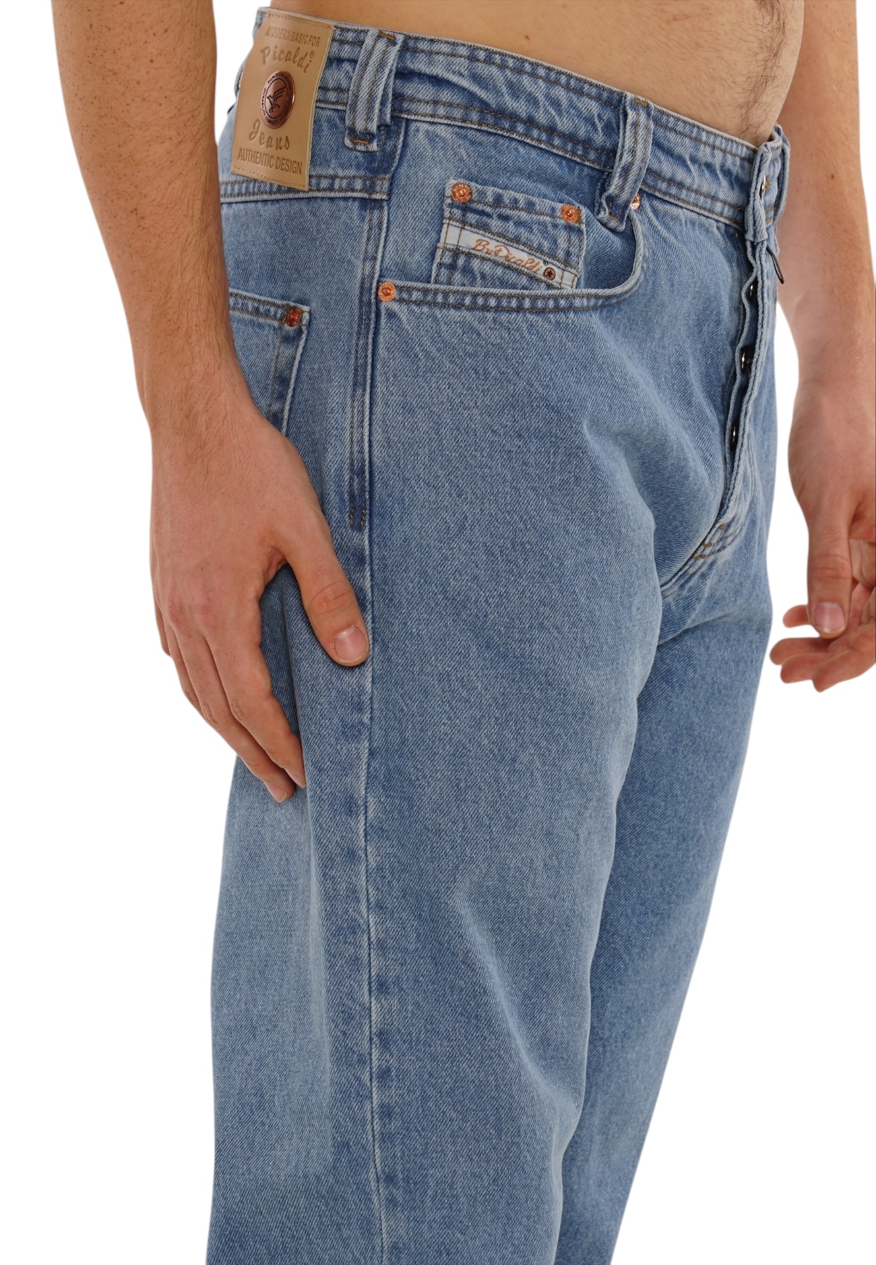 Picaldi Herren Jeans Zicco 473 Stone W44-L32