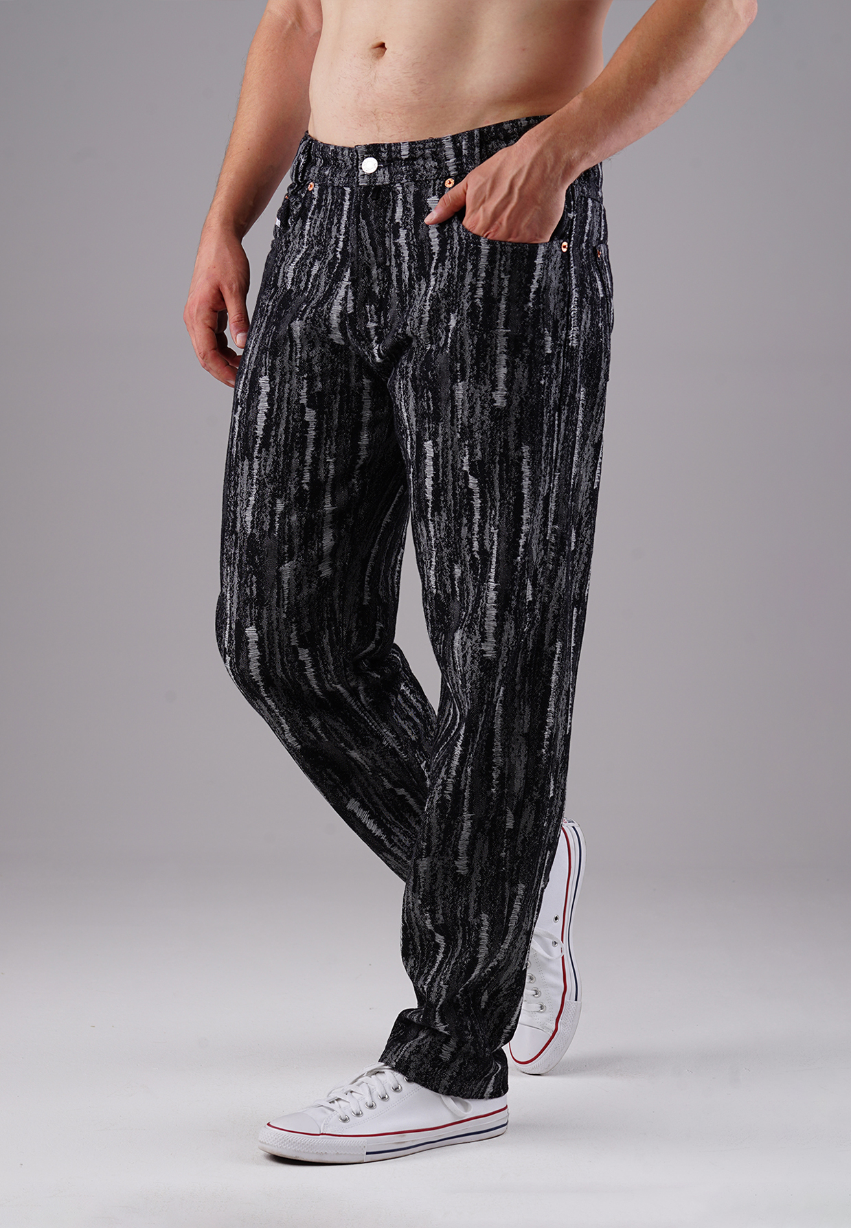 Picaldi Herren Jeans Zicco 472 Rainly dark grey rainfall