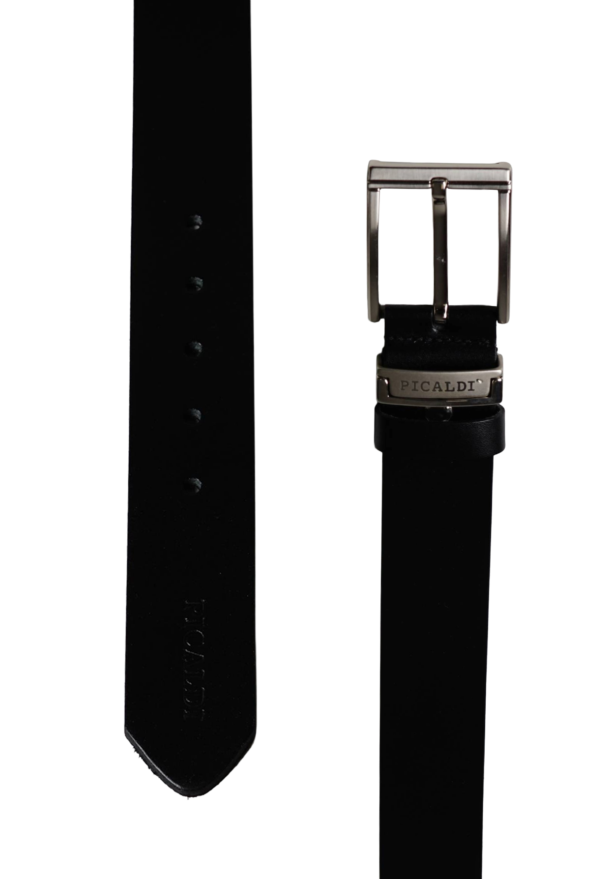 Picaldi Herren Ledergürtel Superb black 80