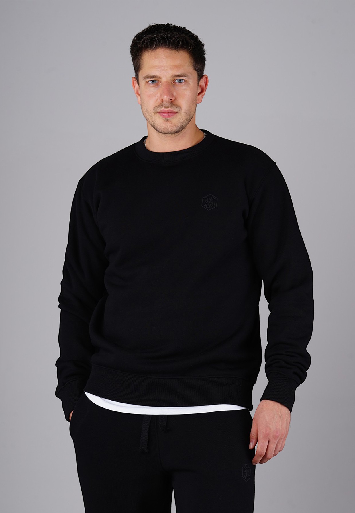 Picaldi Herren Sweatshirt Hustle Black