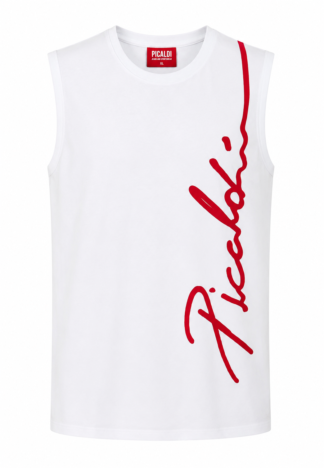 Picaldi Herren Tank Top Shirt Male white