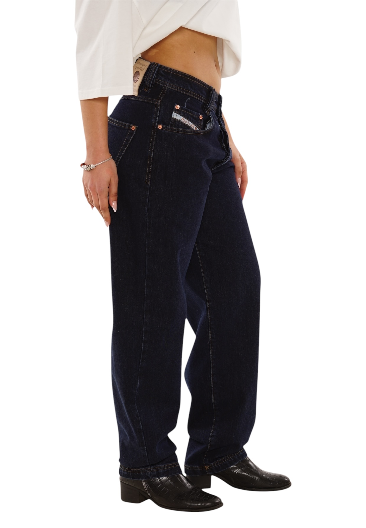 Picaldi Zicco 471 Daytona Damen Jeans – Loose Tapered Fit Dark Navy W29-L30 Picaldi Zicco 471 Daytona Damen Jeans – Loose Tapered Fit Dark Navy W42-L32