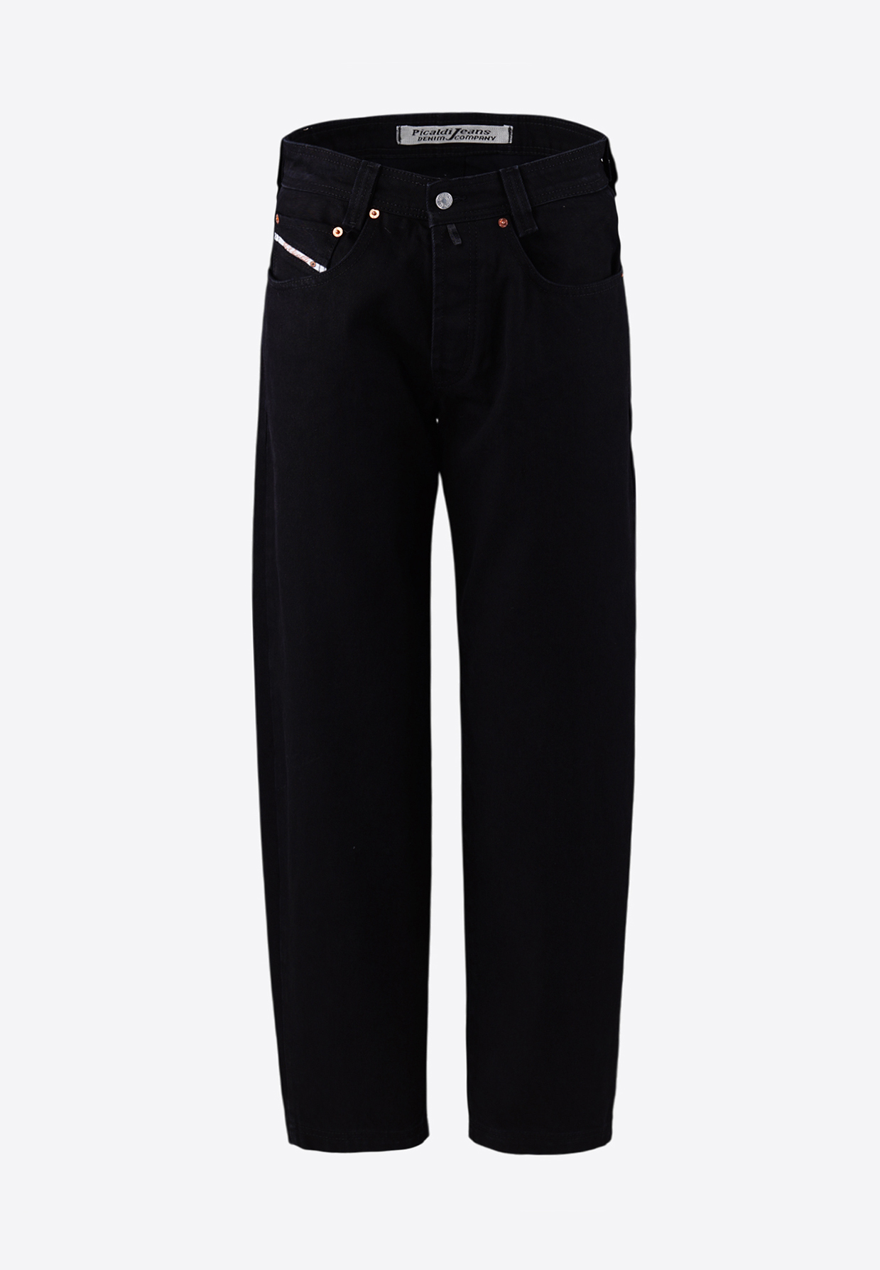 Picaldi Zicco 471 Eternal Herren Jeans – Loose Tapered Fit Black Denim W40-L32