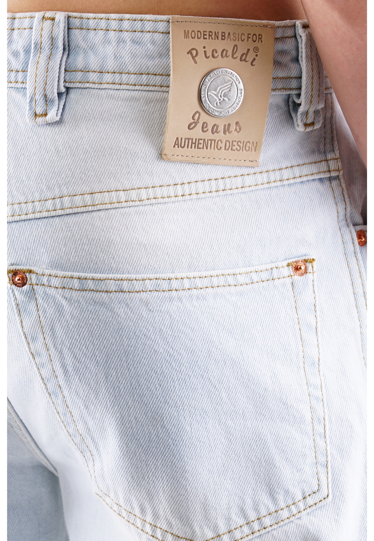 Picaldi Herren Jeans Zicco 472 Alaska washed stone light blue W46-L32