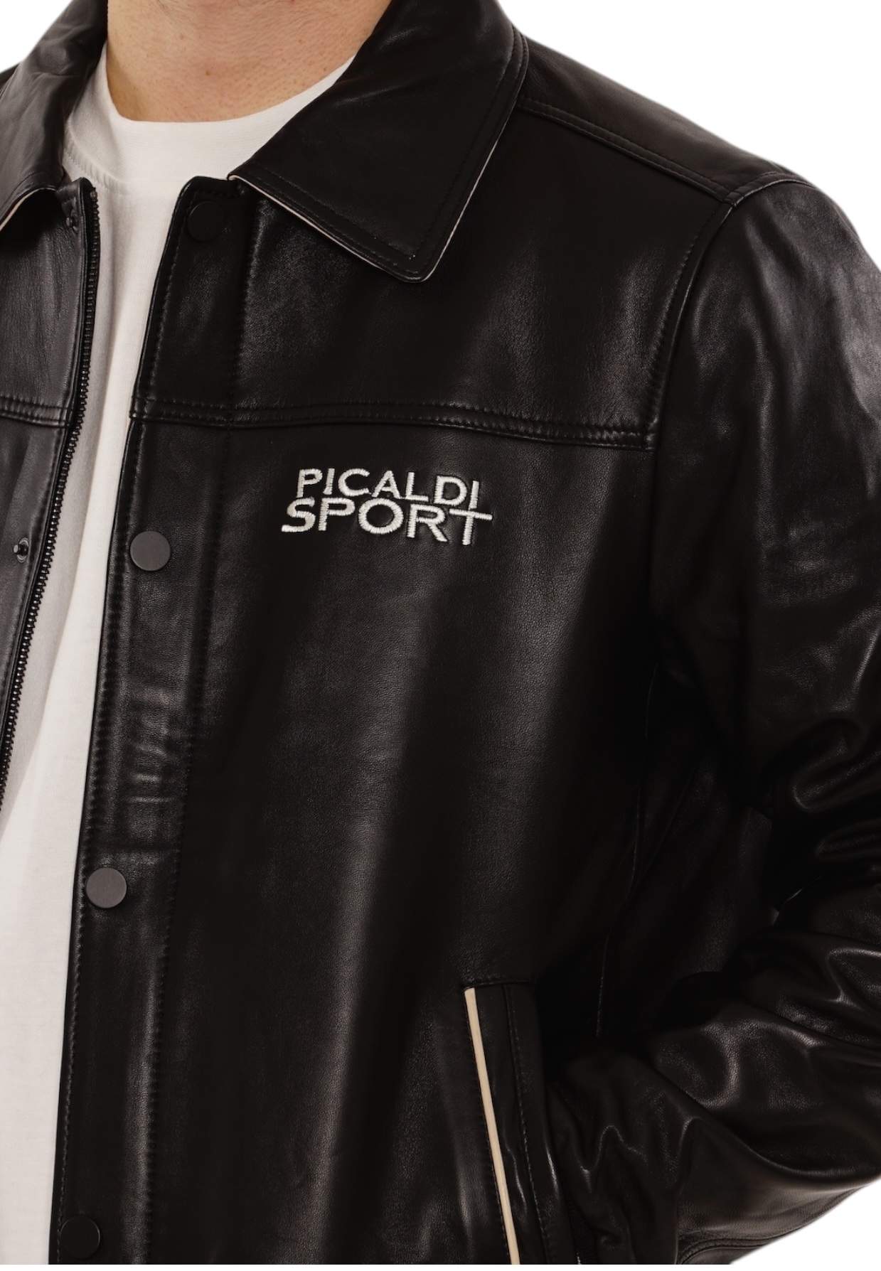 Picaldi Herren Lederjacke Picaldi Sport Black XXL