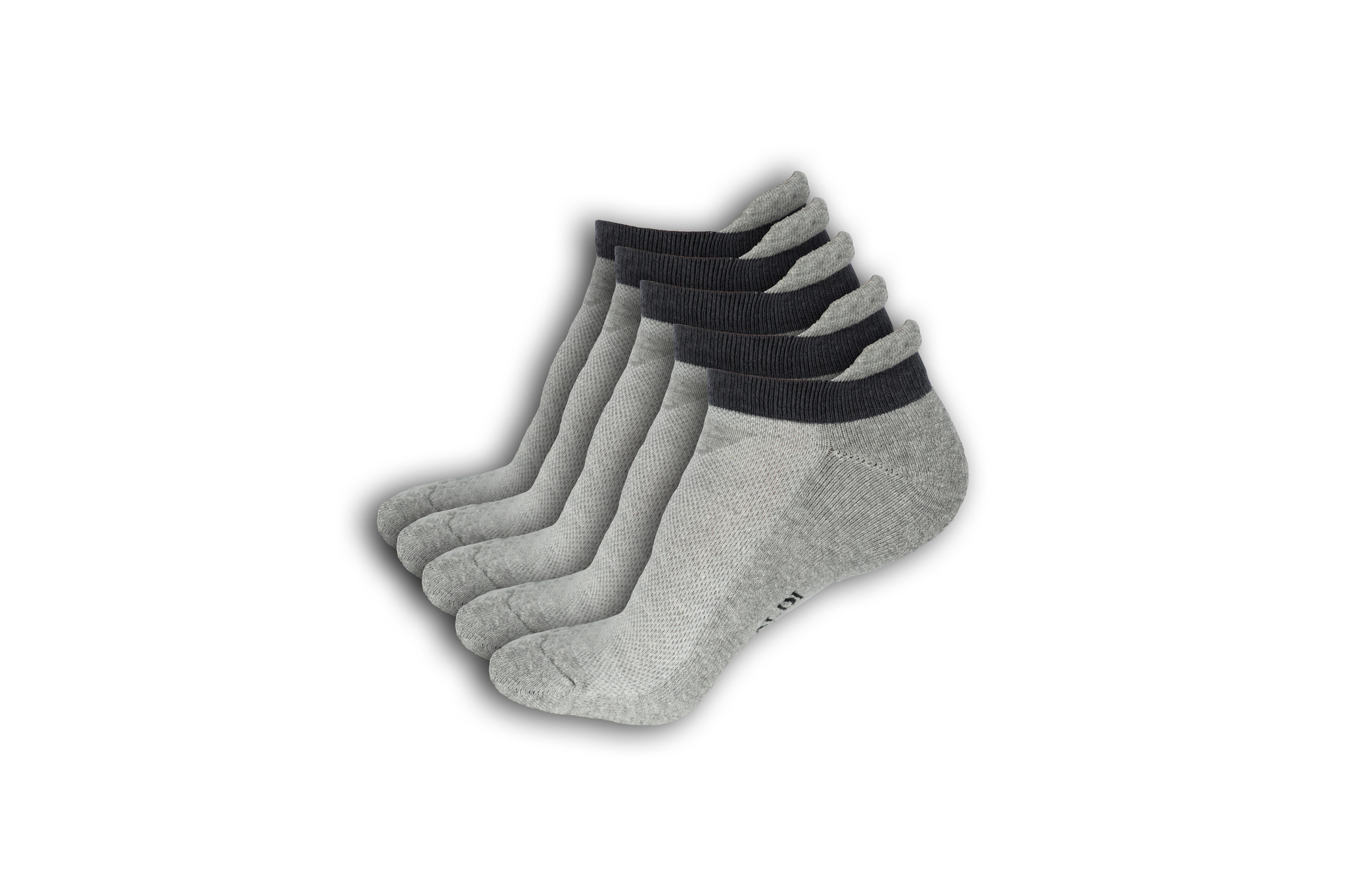 36-41 Picaldi Socken 6 Paar Sneaker Easy Grey 41-45