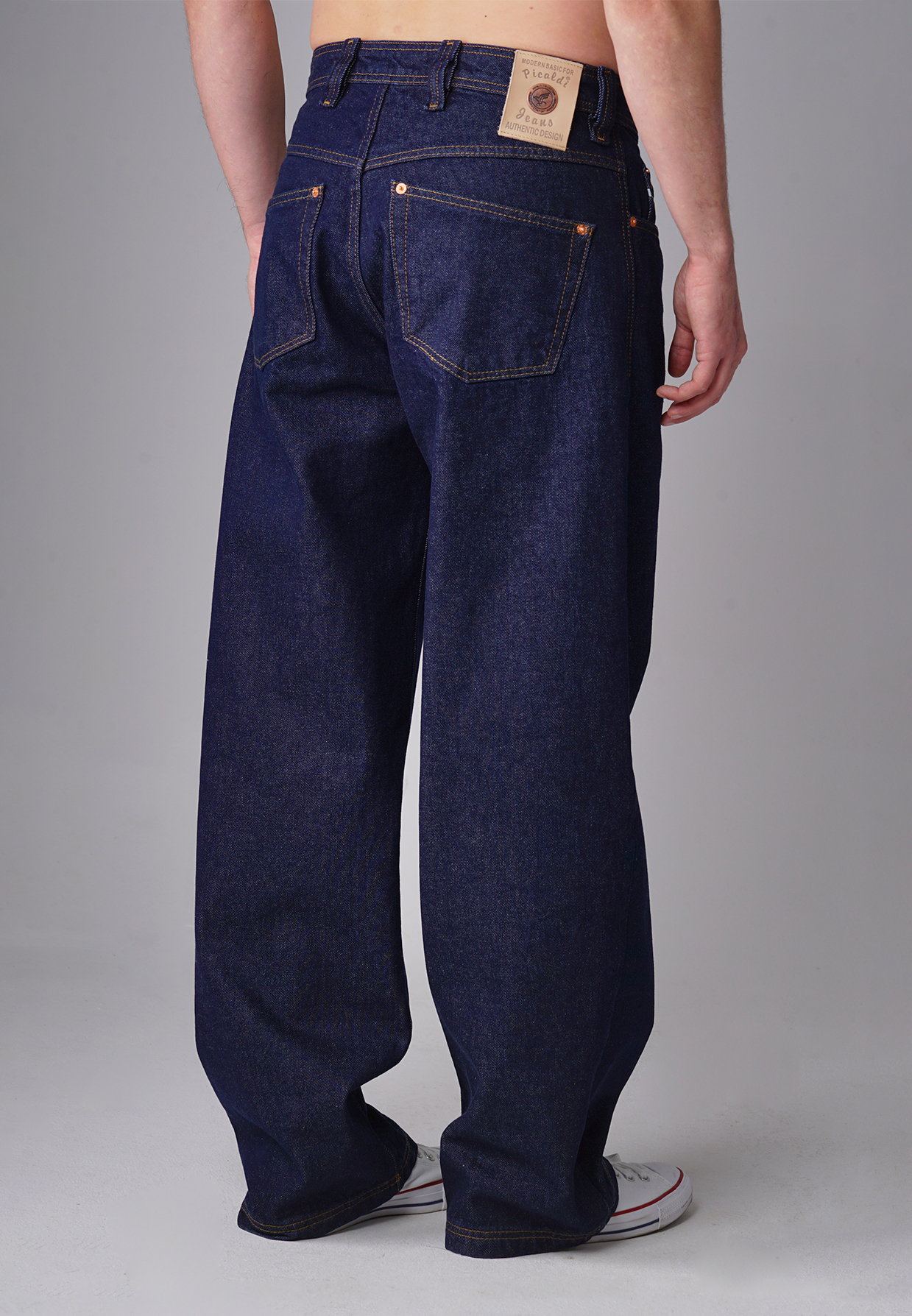 Picaldi Zicco 475 Dark Blue Herren Jeans – Baggyschnitt in Midnight Blue