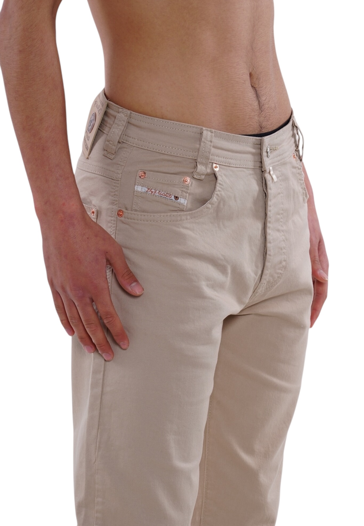 Picaldi Herren Jeans Zicco 472 Gabardine Glow Beige W40-L32